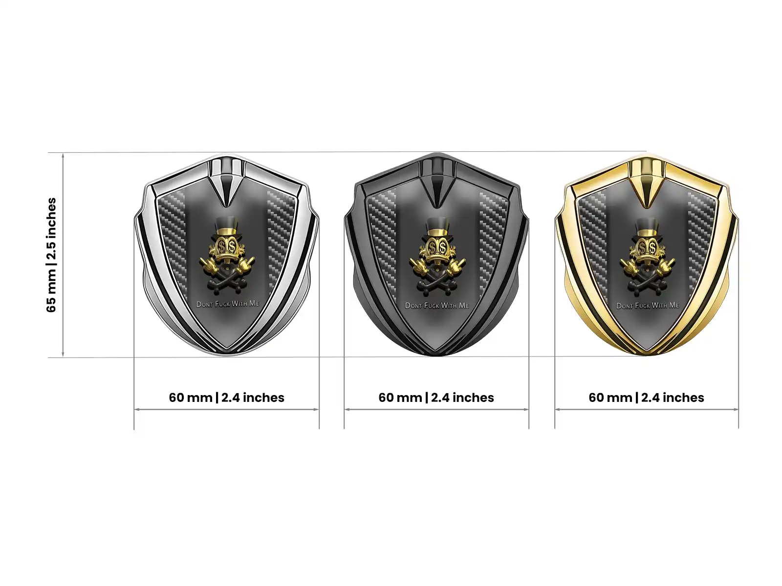 Badge Self Adhesive Sports Racing